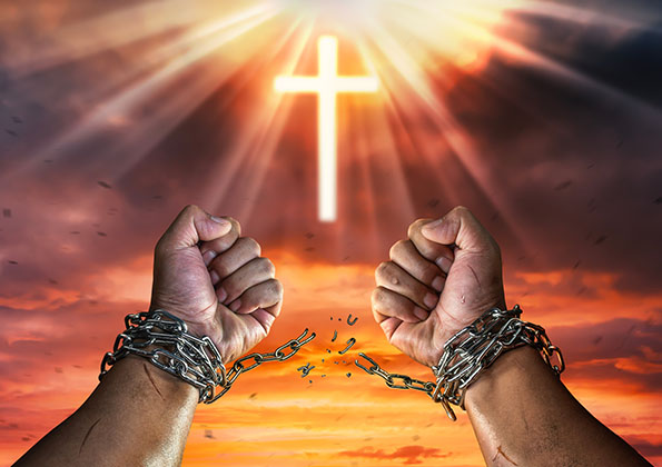 Jesus can help break the chains