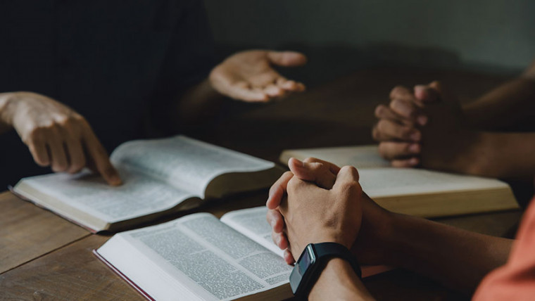 Trinity Baptist Church in Arcata sponsors a weekly Bible Study for men